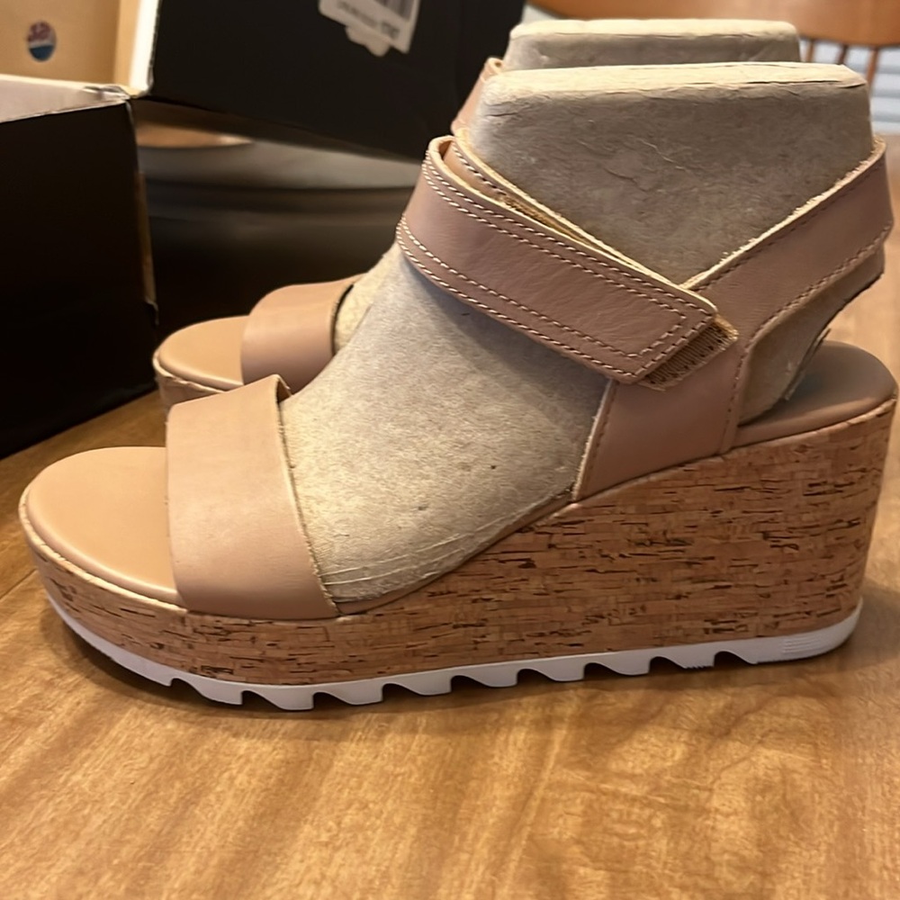 Sorel Cameron Wedge Sandal 7.5/38.5 - Picture 2 of 7